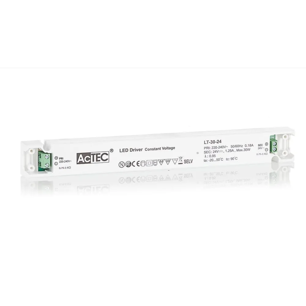 Driver Konstant Strøm|Driver Konstant Spænding ^ AcTEC LT LED-driver CV 24V, 75W