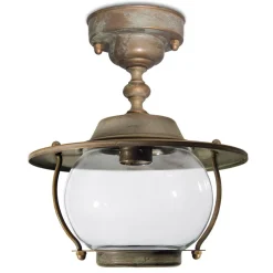 Moretti Luce Udendørs Loftlamper > Adessora udendørs loftslampe, saltv.res, Ø 26,5 cm