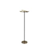 Searchlight Gulvlamper > Aerial LED-gulvlampe, messing/sort, stål, silikone