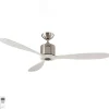 CasaFan Loftventilatorer > Aeroplan Eco loftventilator, krom, hvid