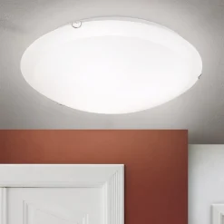 ORION Loftlamper > Agada loftslampe, opalglas, krom, 50 cm