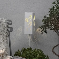 STAR TRADING Dekorationsbelysning > Albaleaf LED-solcellelampe, 2 mulige anvendelser