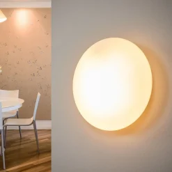 ORION Loftlamper|Loftlamper > Alba loftlampe af opalt glas, Ø 25 cm