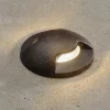 Fumagalli Nedgravet Udebelysning|Udendørs Spot > Aldo 2L LED indbygningslampe, sort/klar 3.000 K