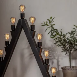 STAR TRADING Dæmpbar Led-Pære|Filament Pære > A60 LED-pære filament E27 3,8 W 1.800 K dæmpes