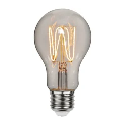 STAR TRADING Dæmpbar Led-Pære|Filament Pære > A60 LED-pære filament E27 3,8 W 1.800 K dæmpes