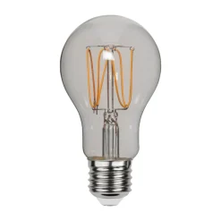 STAR TRADING Dæmpbar Led-Pære|Filament Pære > A60 LED-pære filament E27 3,8 W 1.800 K dæmpes