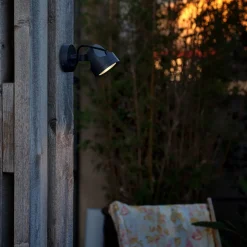 FARO BARCELONA Udendørs Spot > Alfa - bøjelig udendørs LED-vægspot, IP65