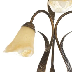 ONLI Bordlamper > Alga bordlampe, 3 lyskilder, jern, glas, florentinsk