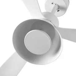 FARO BARCELONA Loftventilatorer > Amelia Cone loftventilator med LED-lampe, hvid