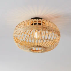 EGLO Loftlamper > Amsfield loftlampe af bambus, oval