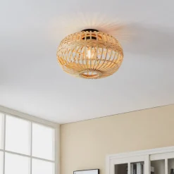 EGLO Loftlamper > Amsfield loftlampe af bambus, oval