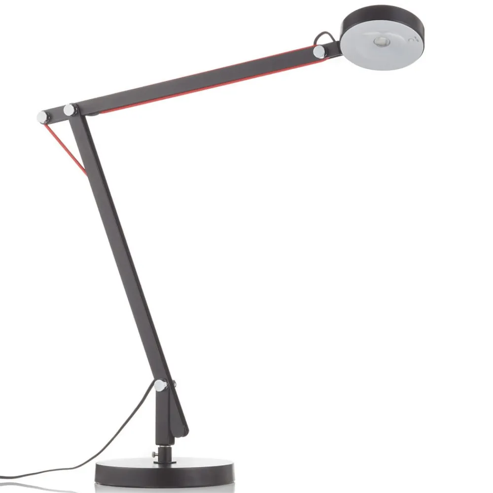Arbejdsrum/Kontor|Bordlamper ^ Trio Lighting Amsterdam sort LED multifunktionslampe