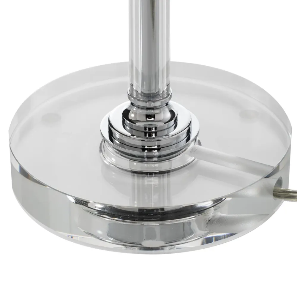Bordlamper ^ Steinhauer Ancilla LED-bordlampe med dæmper, forkromet