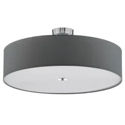 Brilliant Loftlamper > Andria loftslampe i tekstil, 60 cm, lysegrå