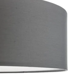 Brilliant Loftlamper > Andria loftslampe i tekstil, 60 cm, lysegrå