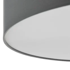 Brilliant Loftlamper > Andria loftslampe i tekstil, 60 cm, lysegrå