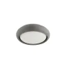 FARO BARCELONA Udendørs Loftlamper > Anga udendørs loftlampe, mørkegrå, beton, Ø 24 cm