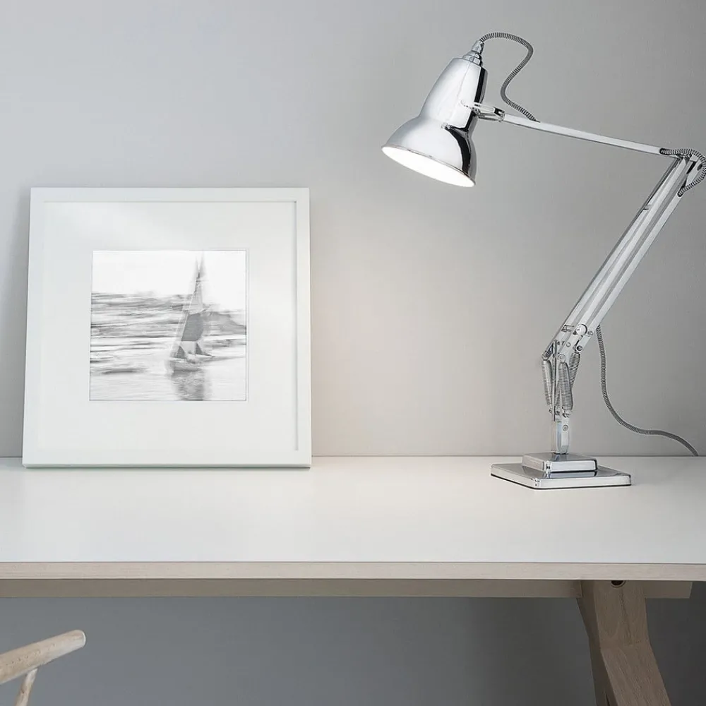 Anglepoise Arbejdsrum/Kontor|Bordlamper > Original 1227 bordlampe krom