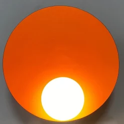 ROYALTECH Væglamper|Væglamper > Aphrodite væglampe, orange, Ø 33 cm, metal, G9