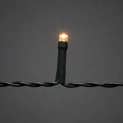 Julelys Udendørs|Julelyskæder ^ Konstsmide Christmas App-betjent udendørs LED-trækappe 400-flg.