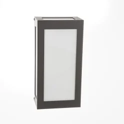 CMD Væglamper > Aqua Rain udendørs LED-væglampe, sensor, antracit