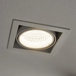 Indbygningsspots ^ Arcchio Adin LED-indbygningslampe, 4.000K, 25,9W, hvid