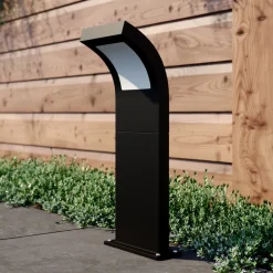 Arcchio Terrassebelysning|Gadebelysning > Advik LED-vejlampe, IP65, 60 cm, antracit, metal