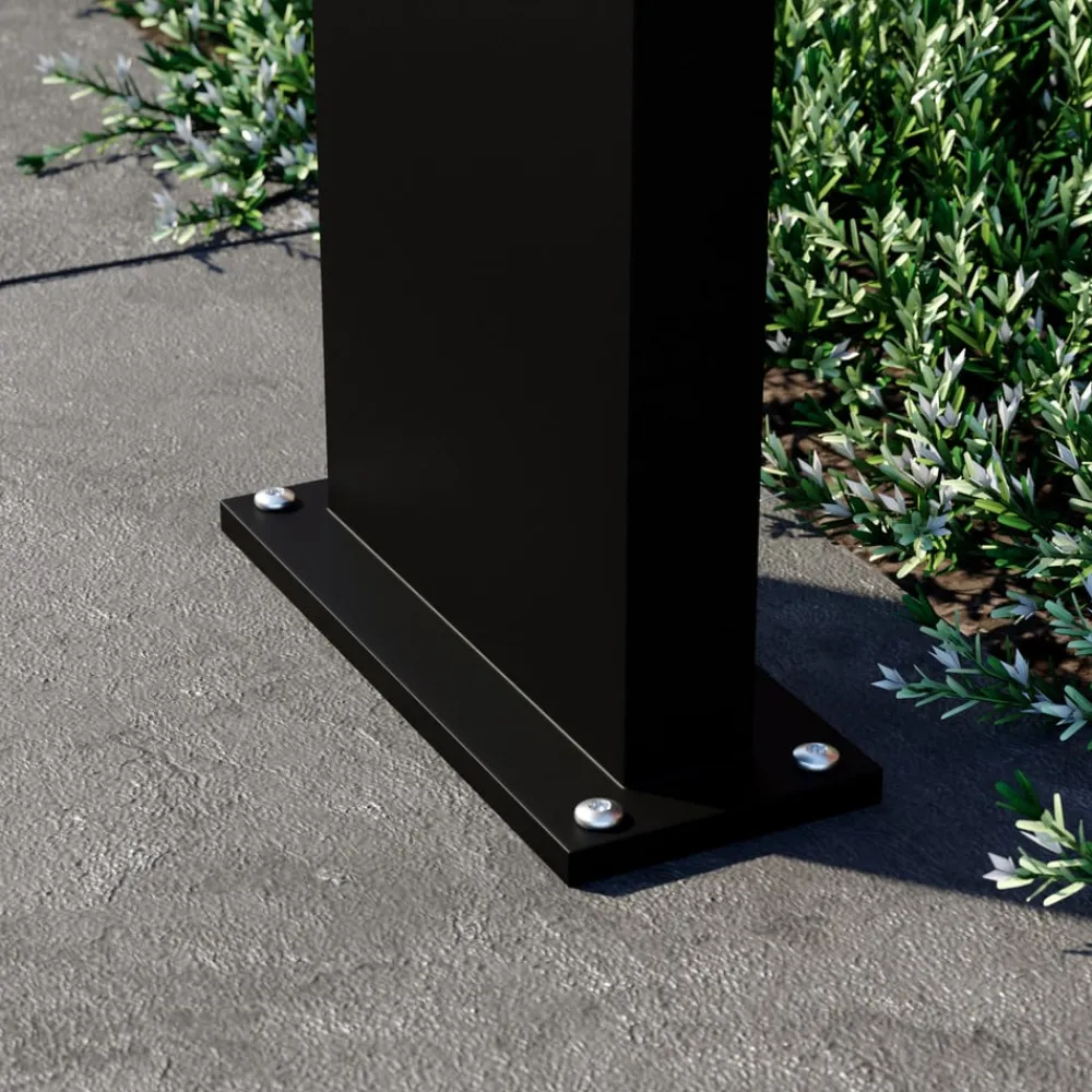 Arcchio Terrassebelysning|Gadebelysning > Advik LED-vejlampe, IP65, 60 cm, antracit, metal