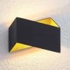 Arcchio Væglamper > Assona væglampe, sort-guld