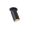 Loftlamper|Loftlamper ^ Arcchio Davin indbygningsspot, cylinder, sort