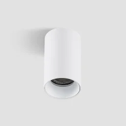 Gang|Loftlamper ^ Arcchio Downlight Brinja, hvid, metal, Ø 6 cm, rund, GU10
