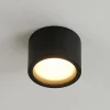 Loftlamper|Loftlamper ^ Arcchio downlight Nieva, GX53, sort, rund, Ø 10cm, metal