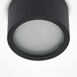Loftlamper|Loftlamper ^ Arcchio downlight Nieva, GX53, sort, rund, Ø 10cm, metal
