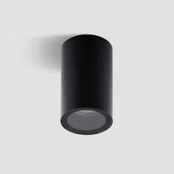 Arcchio Gang|Loftlamper > downlight Olivir, sort, metal, Ø 6cm, GU10, IP44