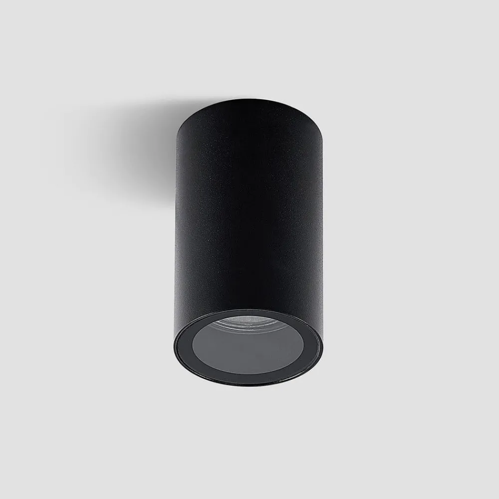 Arcchio Gang|Loftlamper > downlight Olivir, sort, metal, Ø 6cm, GU10, IP44