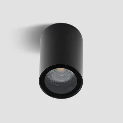 Arcchio Gang|Loftlamper > downlight Olivir, sort, metal, Ø 6cm, GU10, IP44