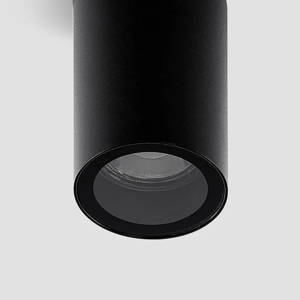 Arcchio Gang|Loftlamper > downlight Olivir, sort, metal, Ø 6cm, GU10, IP44