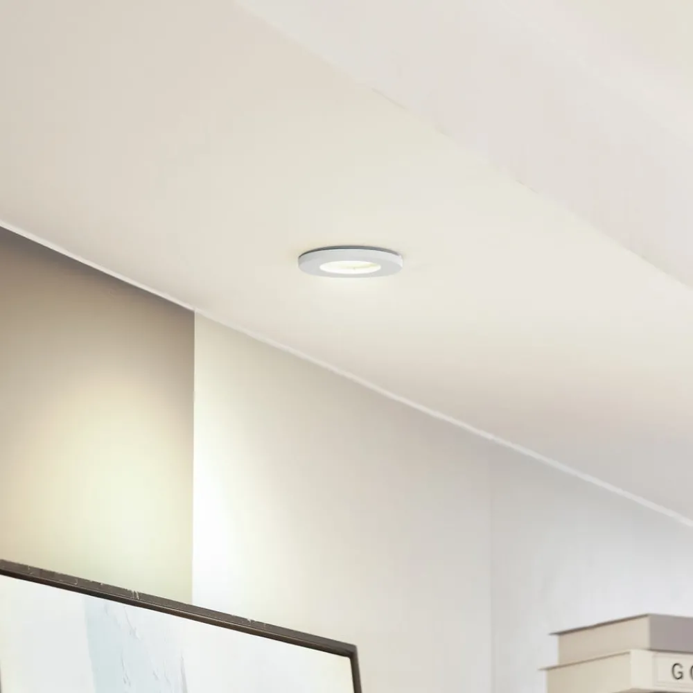 Arcchio Arbejdsrum/Kontor|Indbygningsspots > downlight Sylvi hvid Ø 8,2 cm