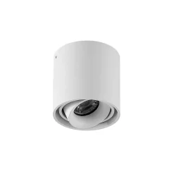 Gang|Loftlamper ^ Arcchio downlight Walza, hvid, metal, Ø 9,3 cm, GU10