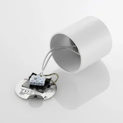 Gang|Loftlamper ^ Arcchio downlight Walza, hvid, metal, Ø 9,3 cm, GU10
