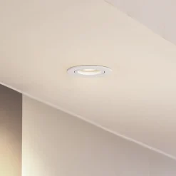Arcchio Arbejdsrum/Kontor|Loftlamper > downlight Zyron, hvid, Ø 8,2 cm