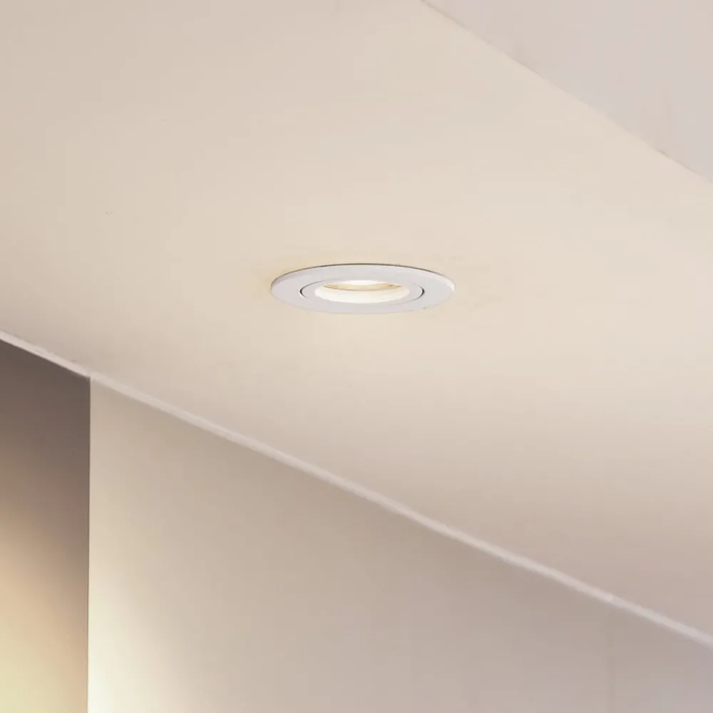 Arcchio Arbejdsrum/Kontor|Loftlamper > downlight Zyron, hvid, Ø 8,2 cm