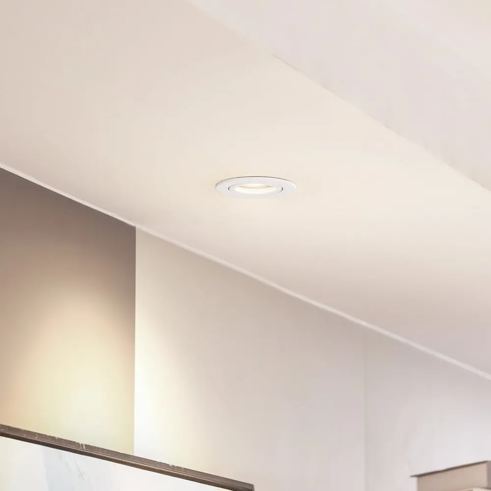 Arcchio Arbejdsrum/Kontor|Loftlamper > downlight Zyron, hvid, Ø 8,2 cm