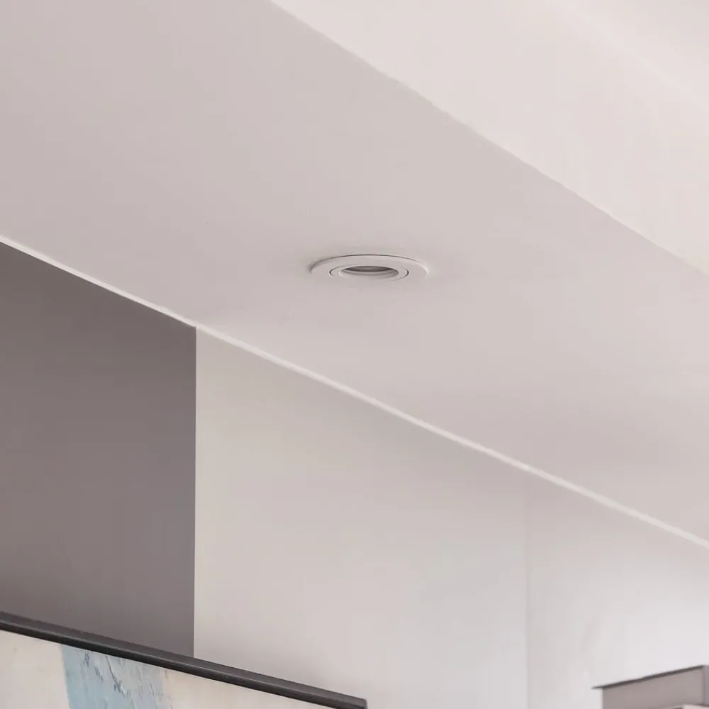 Arcchio Arbejdsrum/Kontor|Loftlamper > downlight Zyron, hvid, Ø 8,2 cm