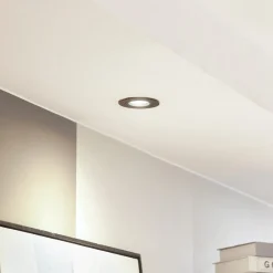 Arcchio Arbejdsrum/Kontor|Indbygningsspots > downlight Zyron, sort, Ø 8,2 cm