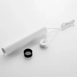 Pendellamper ^ Arcchio Ejona pendellampe, højde 35 cm, hvid, aluminium