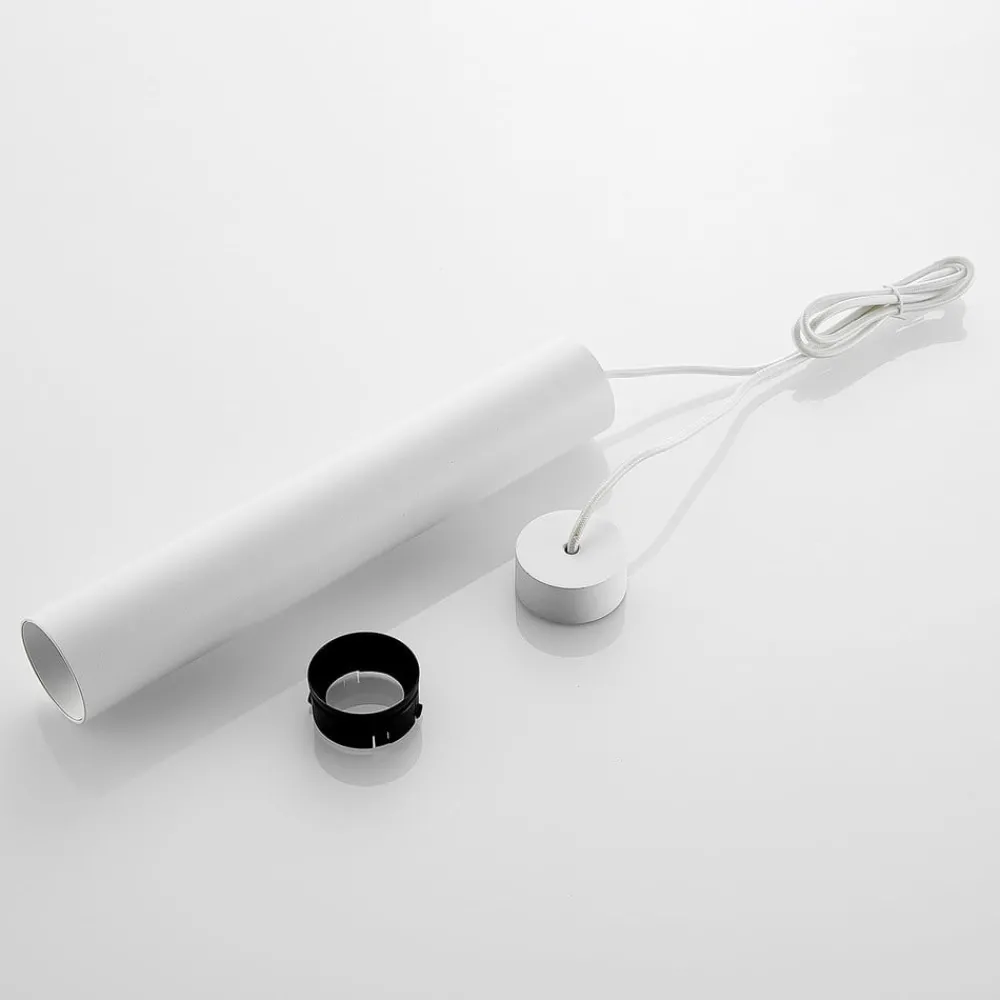 Pendellamper ^ Arcchio Ejona pendellampe, højde 35 cm, hvid, aluminium