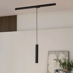 Arcchio Skinnesystem > Ejona track LED-pendel sort 6/40cm