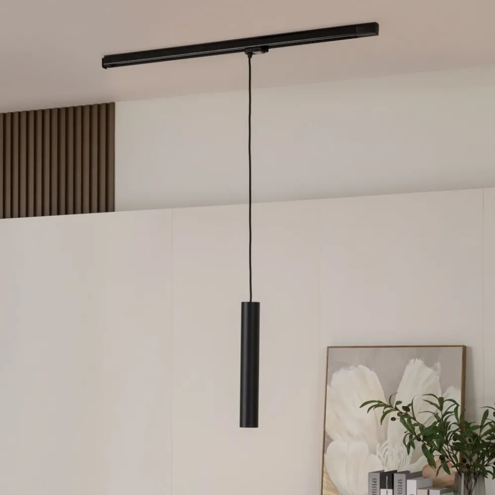 Arcchio Skinnesystem > Ejona track LED-pendel sort 6/40cm
